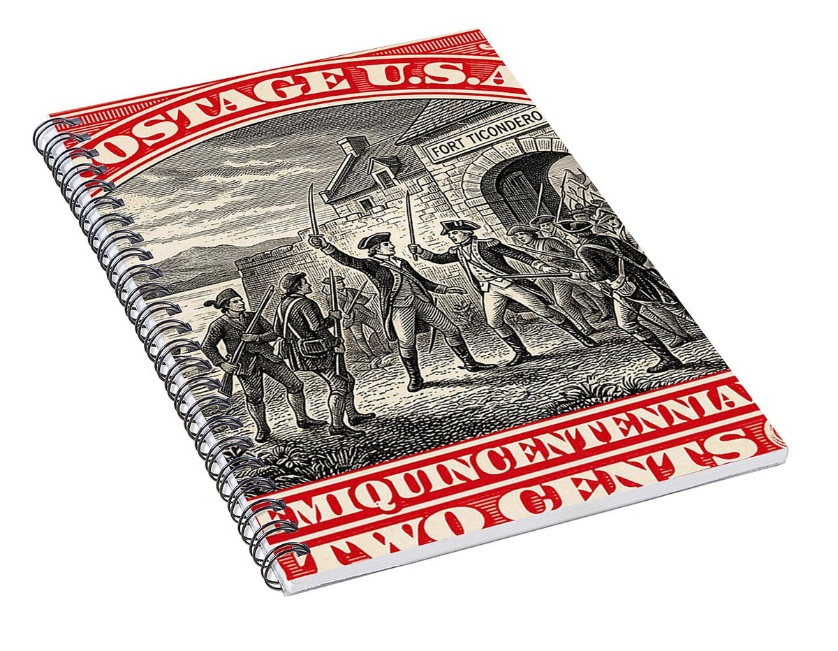 Fort Ticonderoga 2c - Spiral Notebook