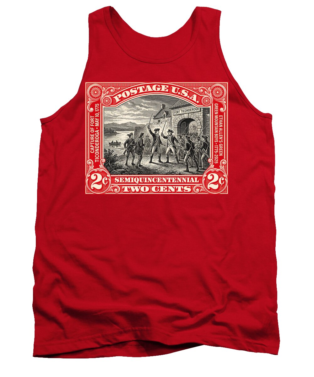 Fort Ticonderoga 2c - Tank Top
