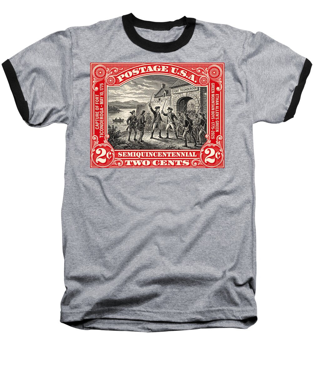 Fort Ticonderoga 2c - Baseball T-Shirt