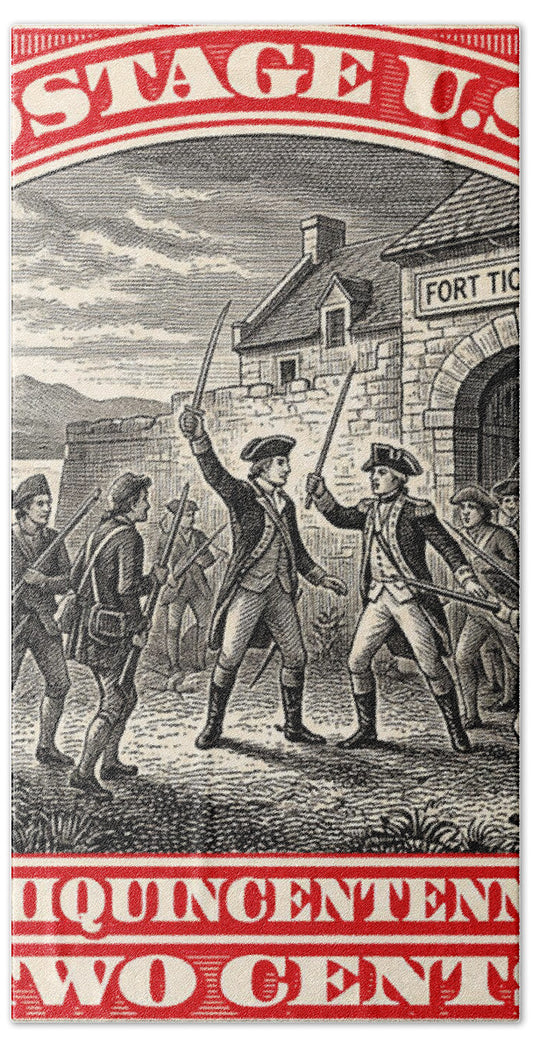 Fort Ticonderoga 2c - Beach Towel