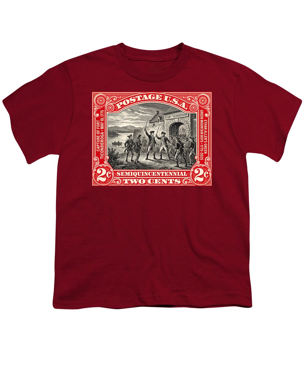 Fort Ticonderoga 2c - Youth T-Shirt