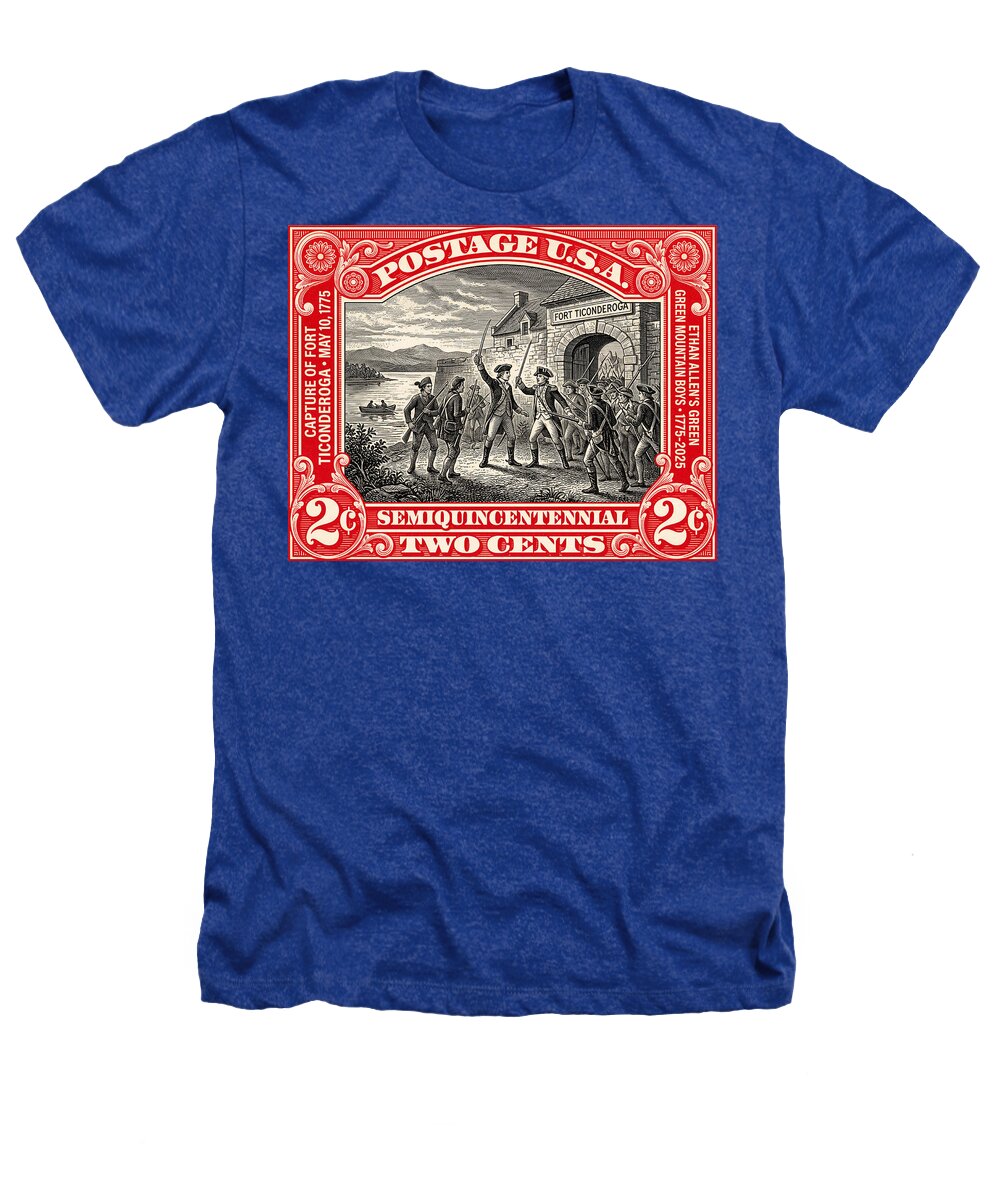 Fort Ticonderoga 2c - Heathers T-Shirt