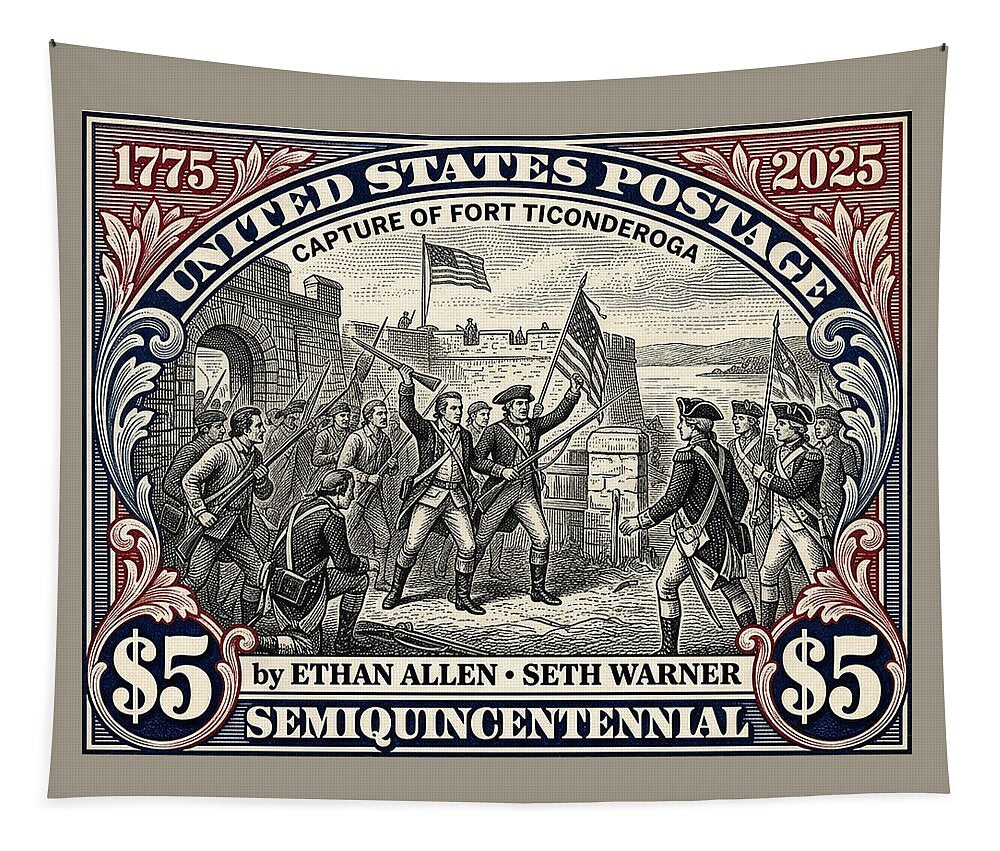 Fort Ticonderoga $5 - Tapestry