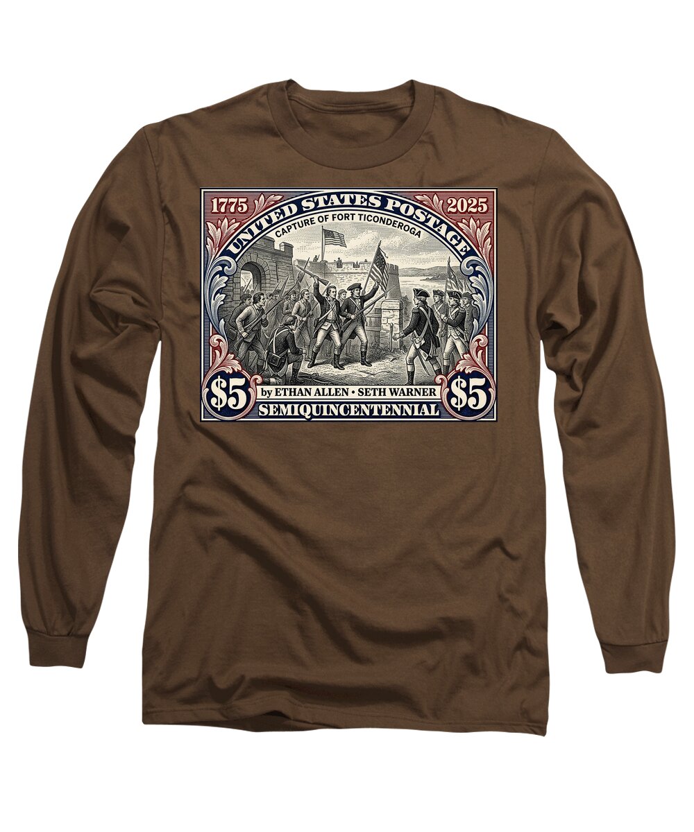 Fort Ticonderoga $5 - Long Sleeve T-Shirt