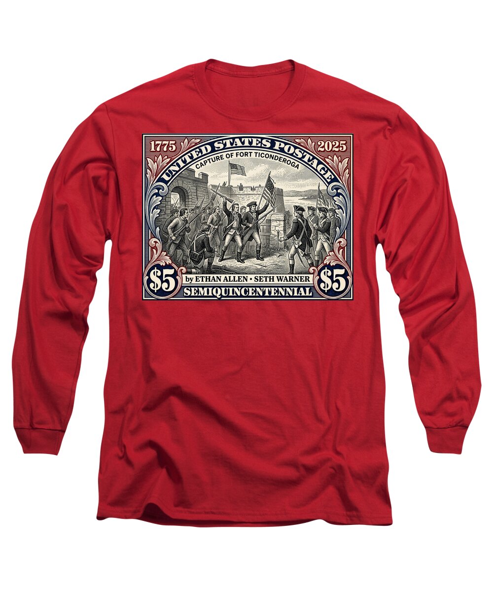 Fort Ticonderoga $5 - Long Sleeve T-Shirt