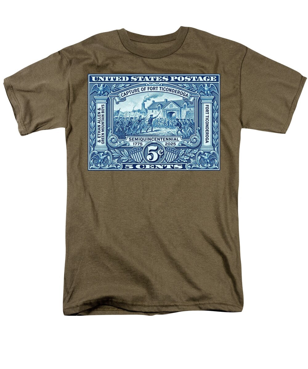 Fort Ticonderoga 5c - Men's T-Shirt  (Regular Fit)