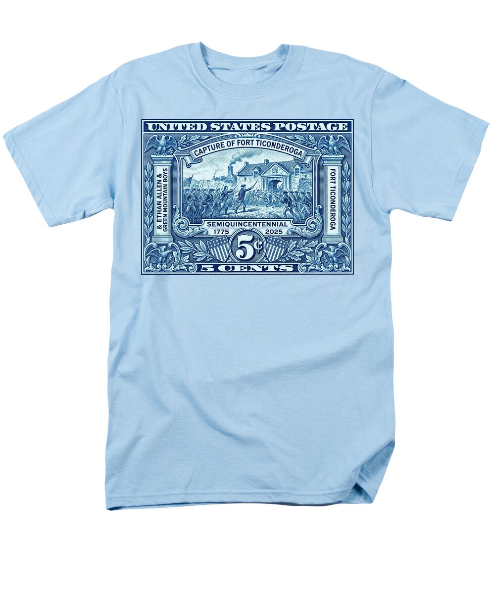 Fort Ticonderoga 5c - Men's T-Shirt  (Regular Fit)