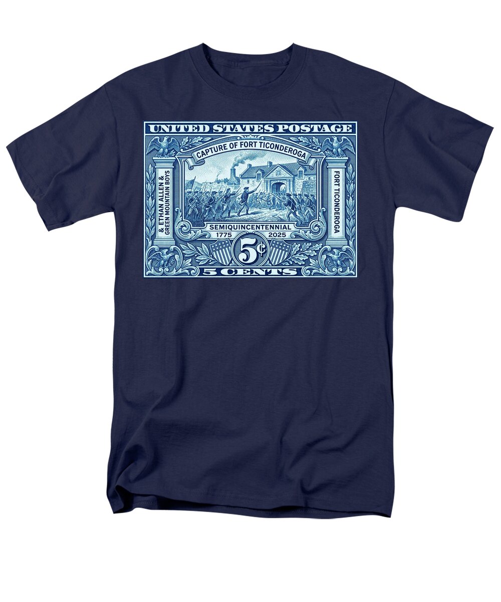 Fort Ticonderoga 5c - Men's T-Shirt  (Regular Fit)