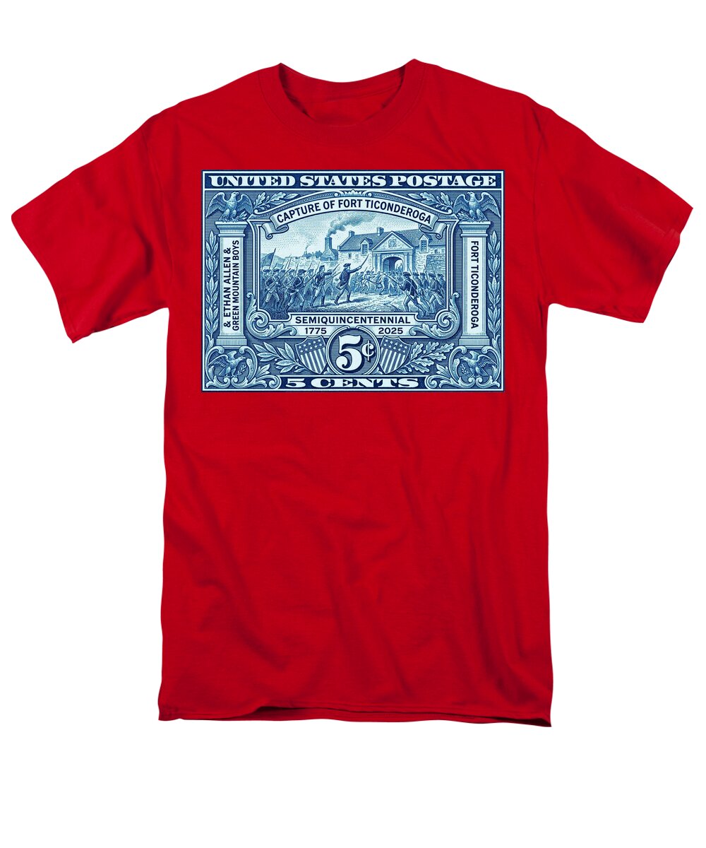Fort Ticonderoga 5c - Men's T-Shirt  (Regular Fit)