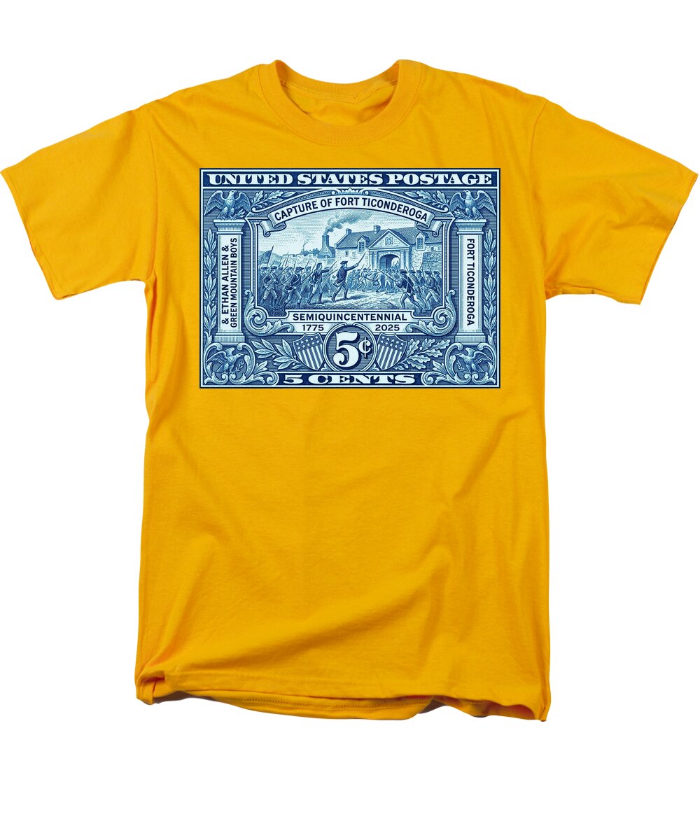 Fort Ticonderoga 5c - Men's T-Shirt  (Regular Fit)