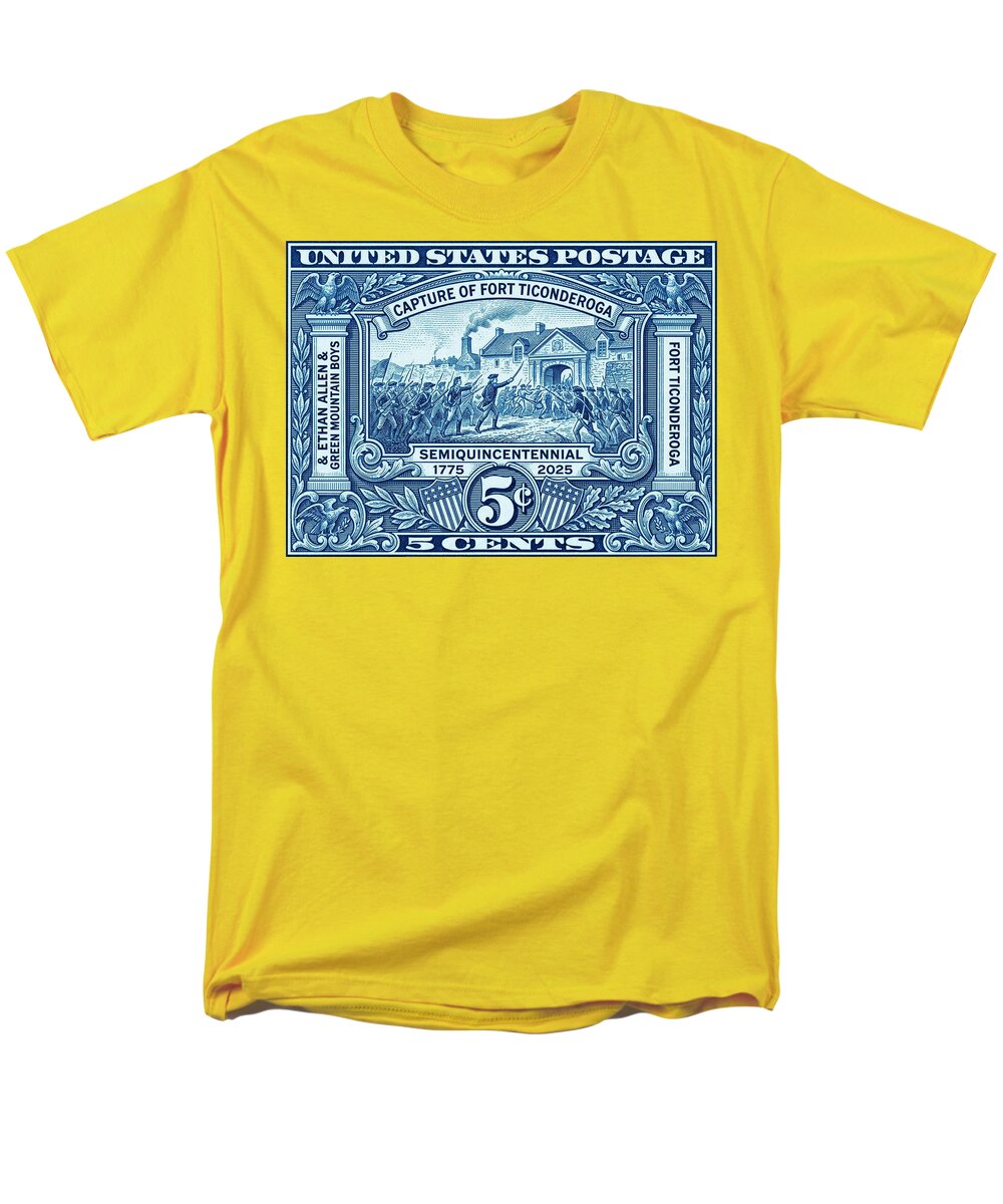 Fort Ticonderoga 5c - Men's T-Shirt  (Regular Fit)