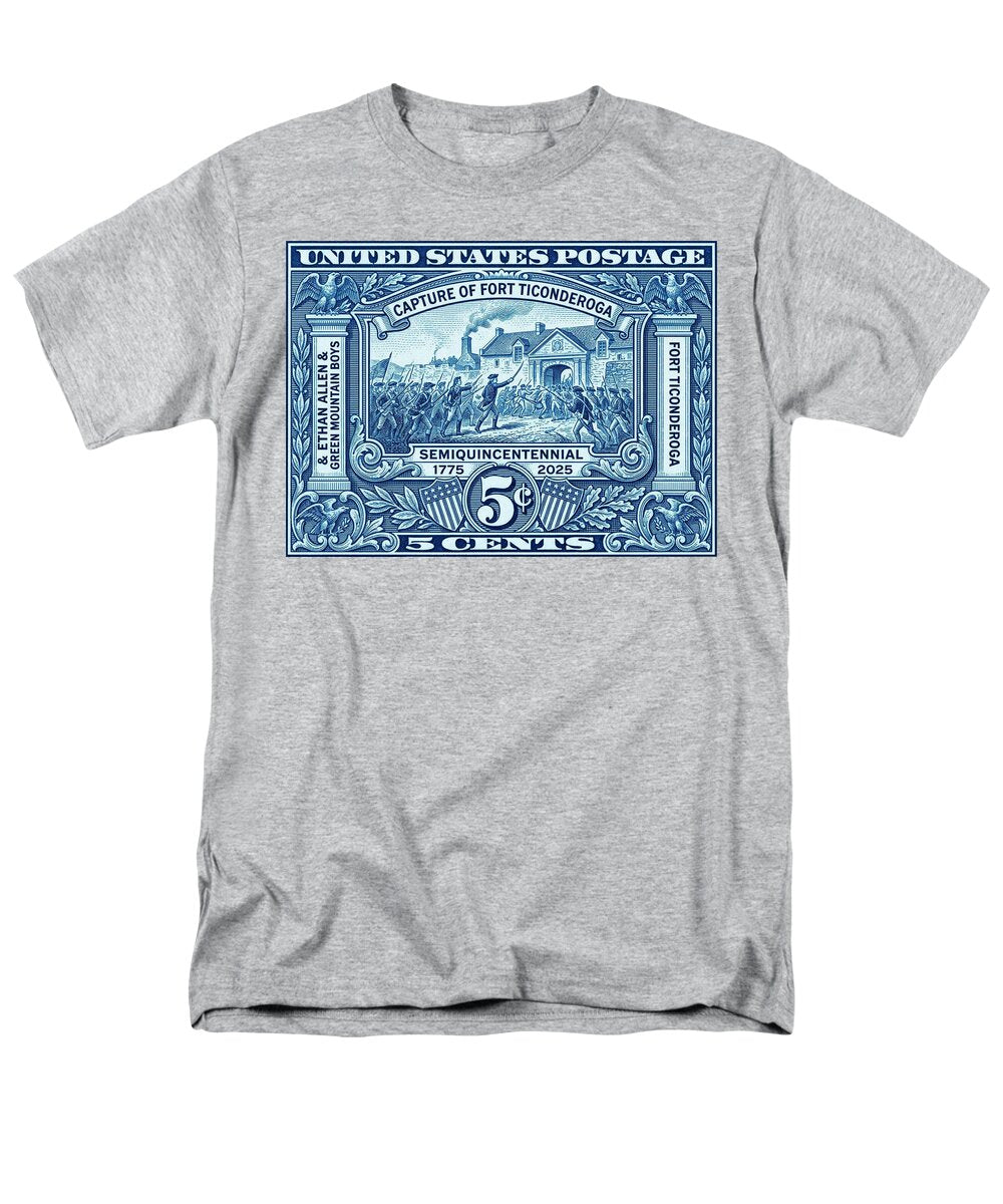 Fort Ticonderoga 5c - Men's T-Shirt  (Regular Fit)