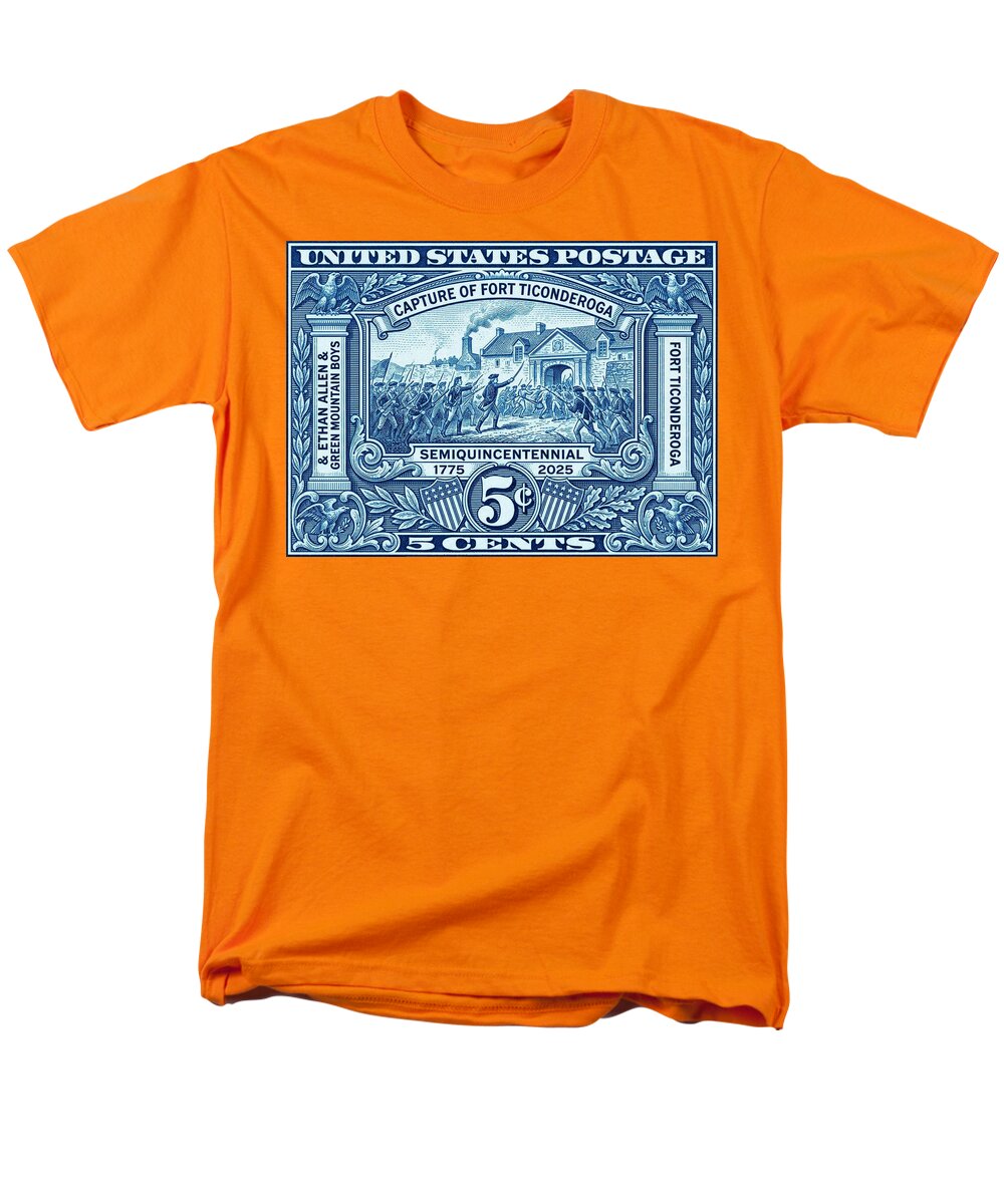 Fort Ticonderoga 5c - Men's T-Shirt  (Regular Fit)