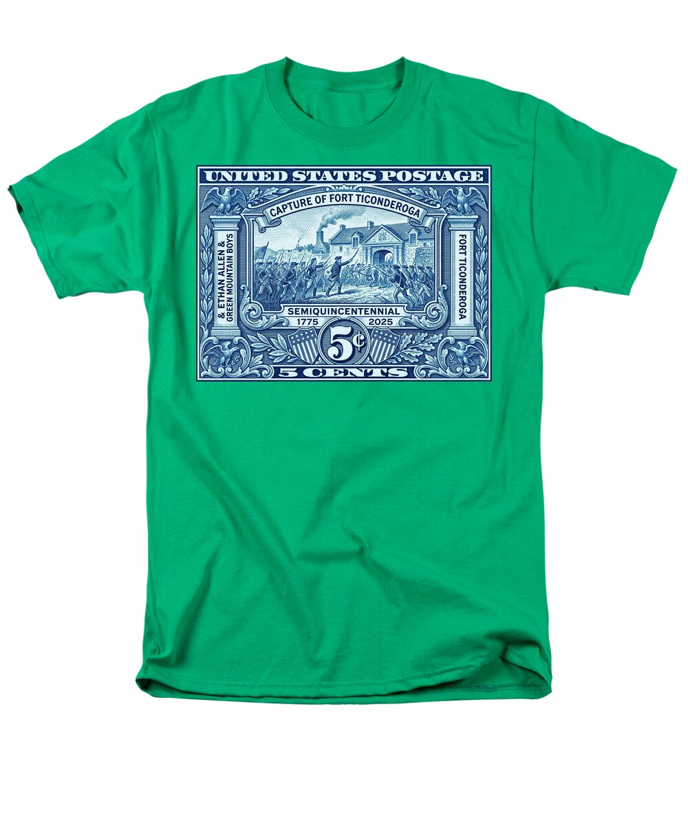 Fort Ticonderoga 5c - Men's T-Shirt  (Regular Fit)
