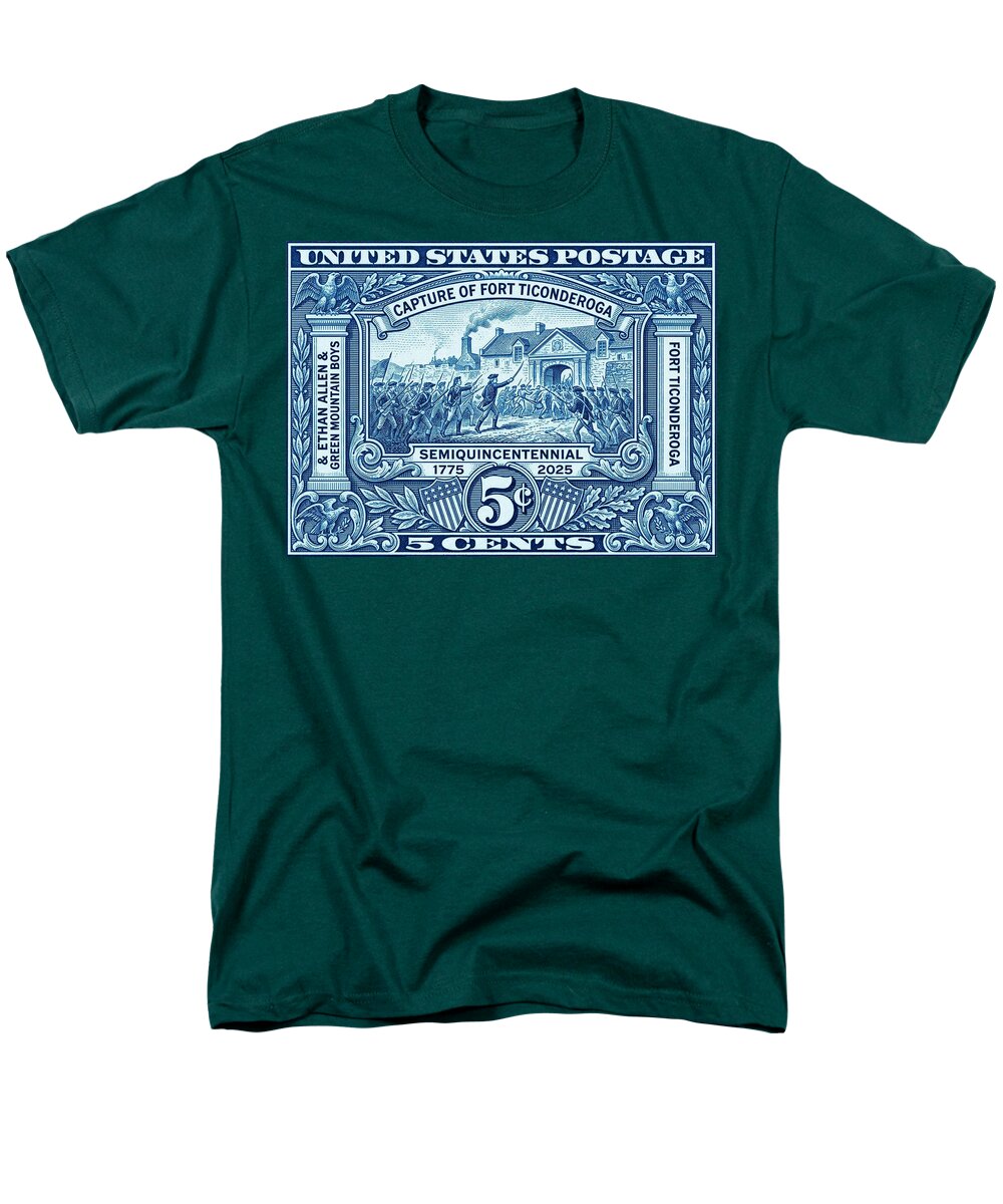 Fort Ticonderoga 5c - Men's T-Shirt  (Regular Fit)