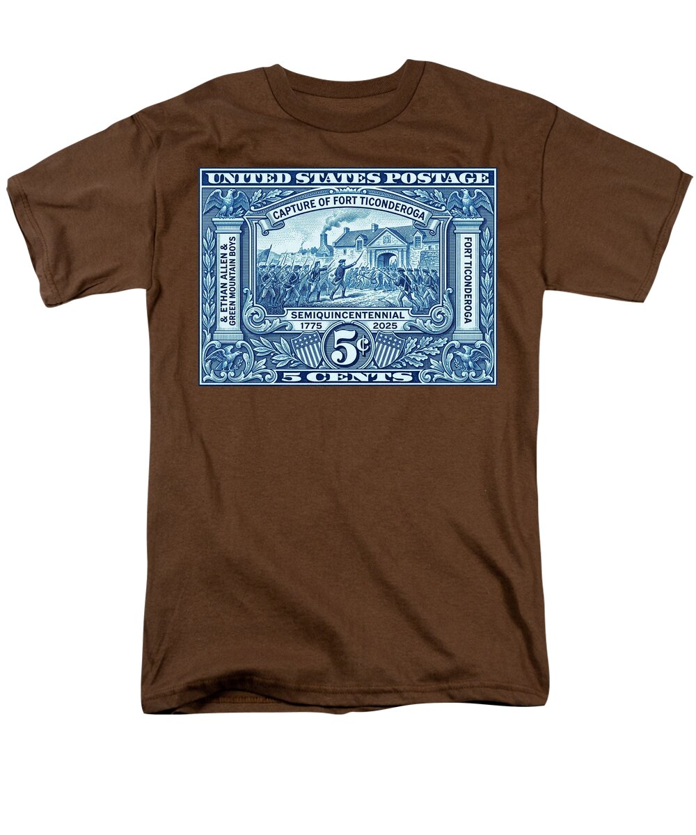 Fort Ticonderoga 5c - Men's T-Shirt  (Regular Fit)