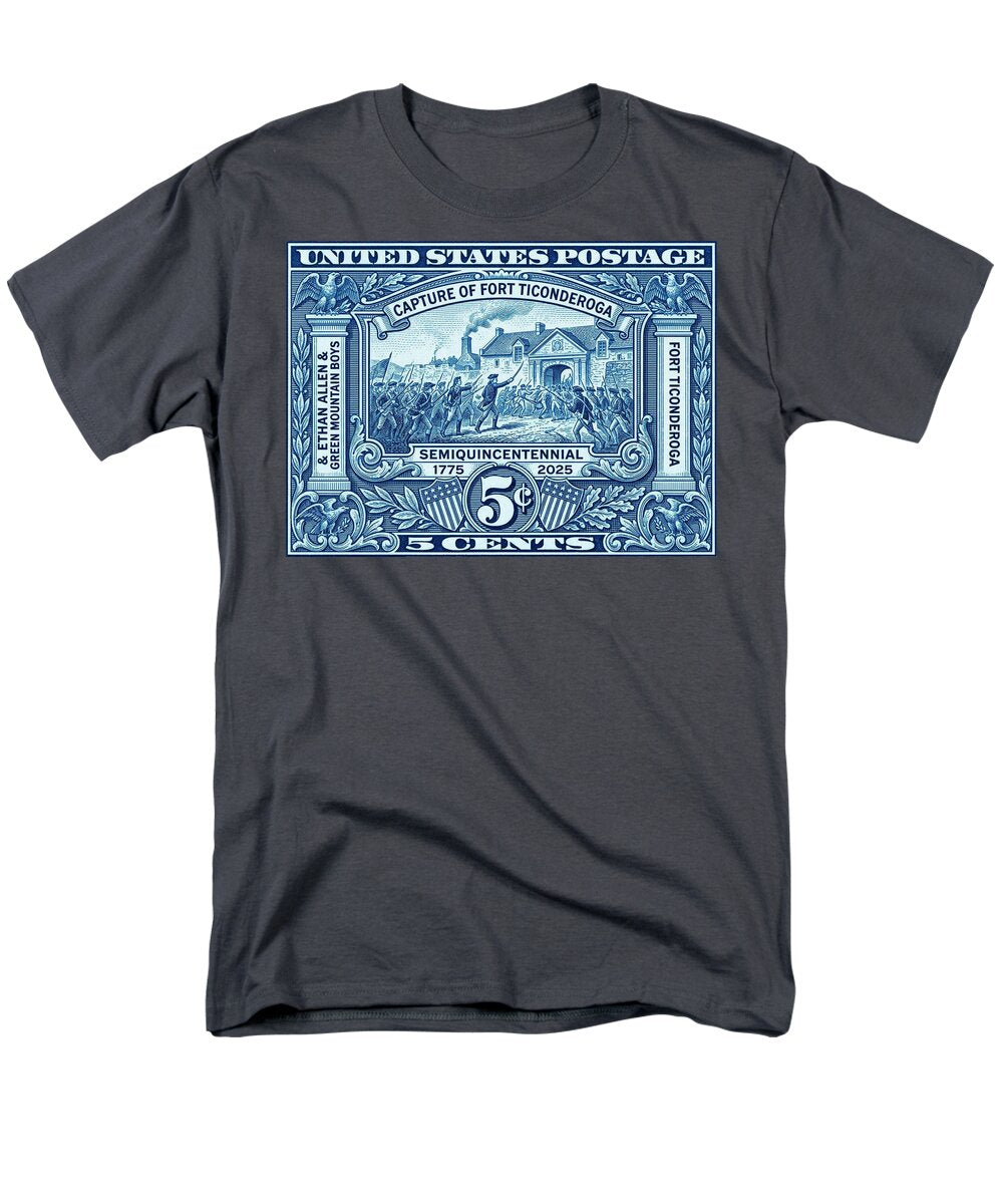 Fort Ticonderoga 5c - Men's T-Shirt  (Regular Fit)
