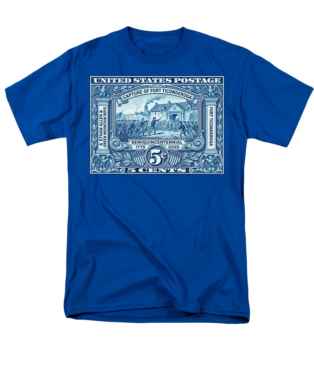 Fort Ticonderoga 5c - Men's T-Shirt  (Regular Fit)
