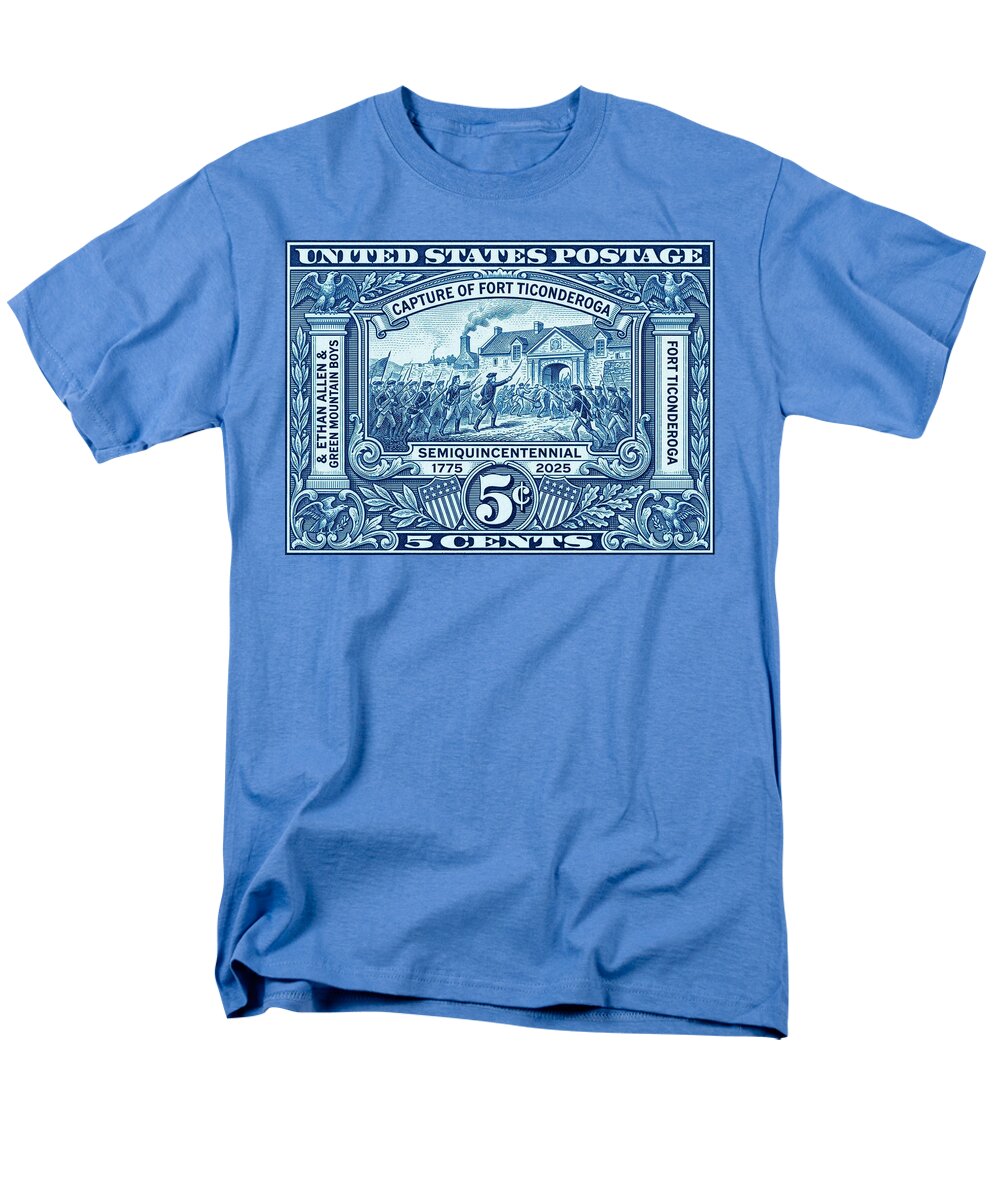 Fort Ticonderoga 5c - Men's T-Shirt  (Regular Fit)