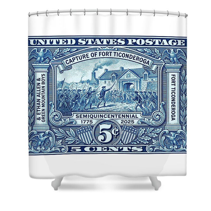 Fort Ticonderoga 5c - Shower Curtain