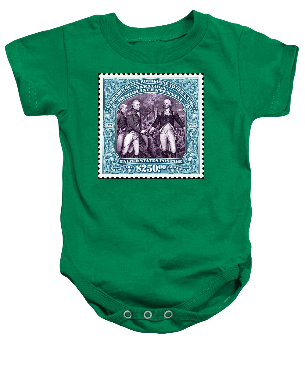 Surrender of Gen. Burgoyne at Saratoga $250 - Baby One-Piece