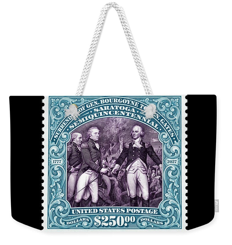 Surrender of Gen. Burgoyne at Saratoga $250 - Weekender Tote Bag