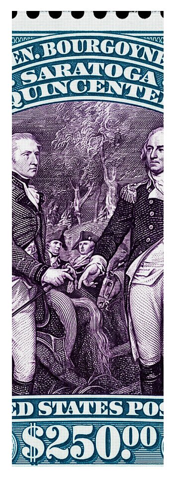 Surrender of Gen. Burgoyne at Saratoga $250 - Yoga Mat