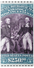 Surrender of Gen. Burgoyne at Saratoga $250 - Beach Towel