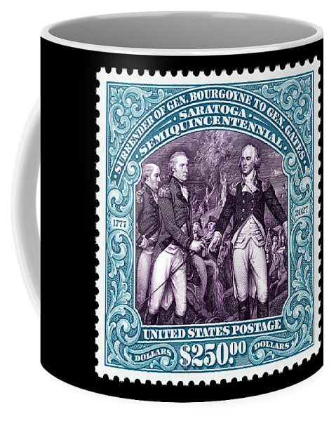 Surrender of Gen. Burgoyne at Saratoga $250 - Mug