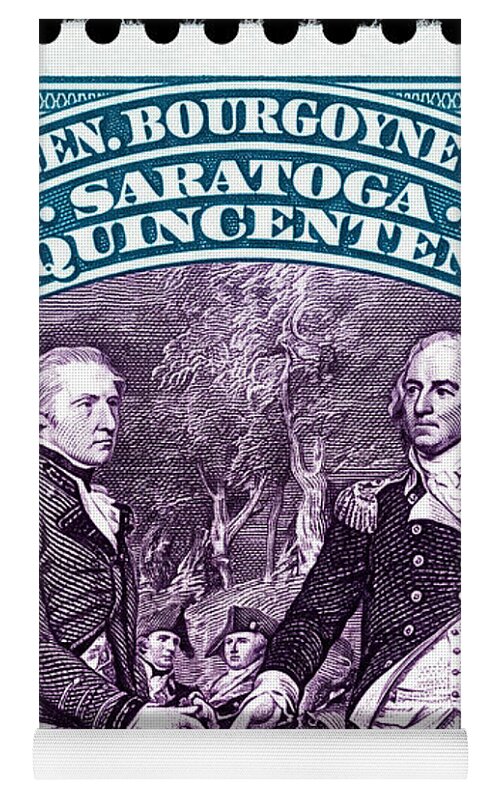 Surrender of Gen. Burgoyne at Saratoga $250 - Yoga Mat