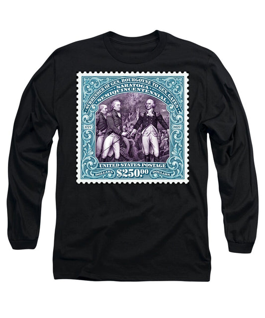 Surrender of Gen. Burgoyne at Saratoga $250 - Long Sleeve T-Shirt