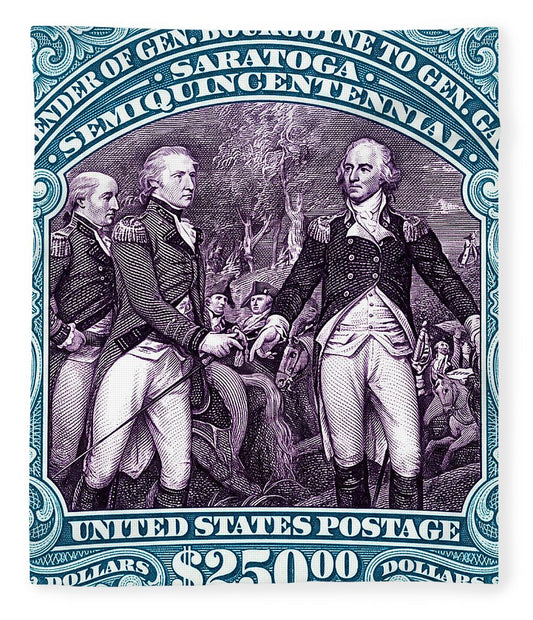 Surrender of Gen. Burgoyne at Saratoga $250 - Blanket