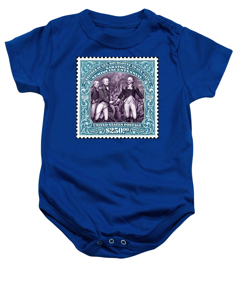 Surrender of Gen. Burgoyne at Saratoga $250 - Baby One-Piece