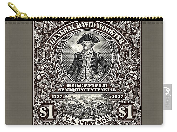Gen. David Wooster $1 - Zip Pouch