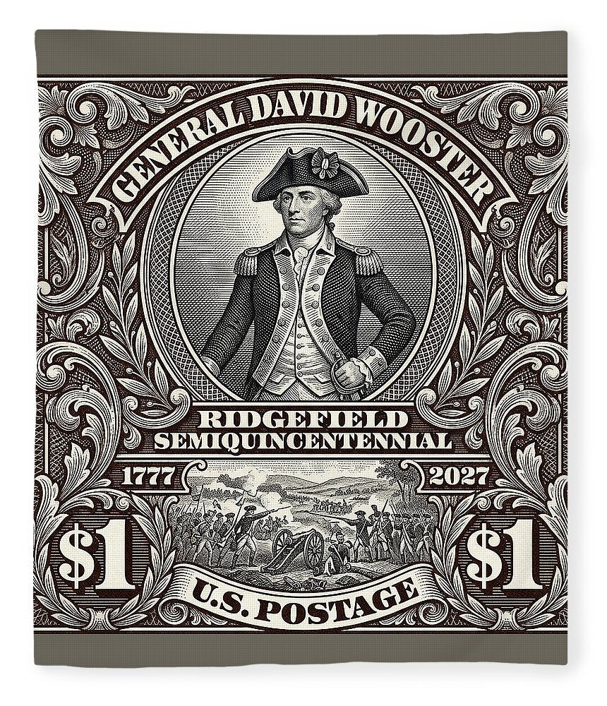 Gen. David Wooster $1 - Blanket