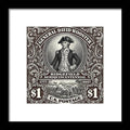 Gen. David Wooster $1 - Framed Print