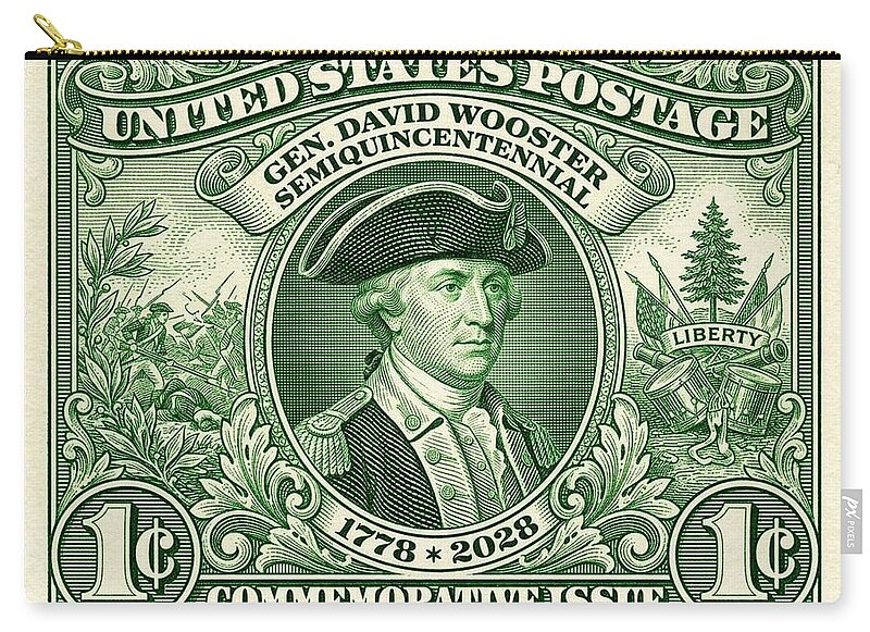 Gen. David Wooster 1c - Zip Pouch