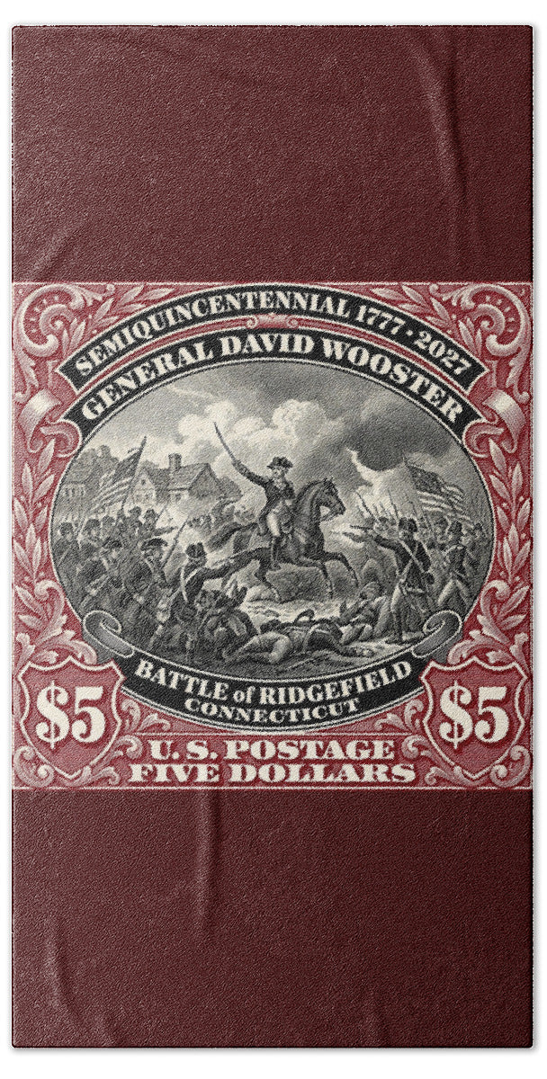 Gen. David Wooster $5 - Beach Towel