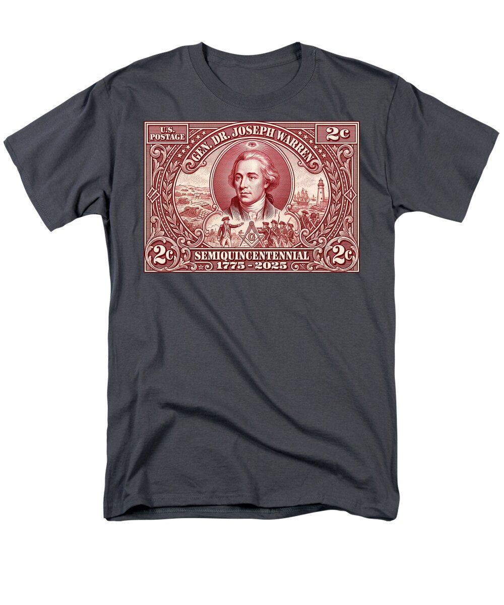 Gen. Dr. Joseph Warren 2c - Men's T-Shirt  (Regular Fit)
