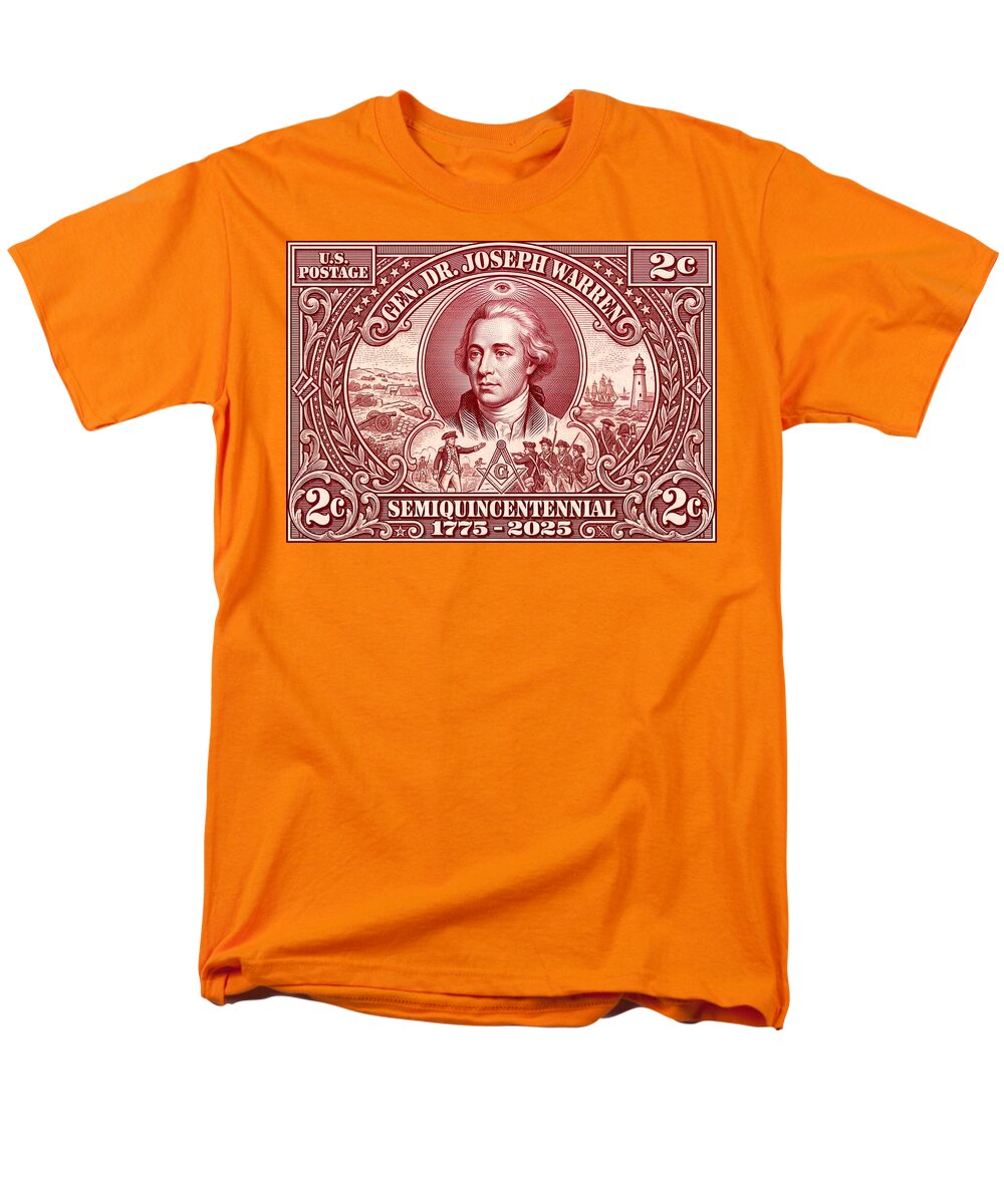 Gen. Dr. Joseph Warren 2c - Men's T-Shirt  (Regular Fit)