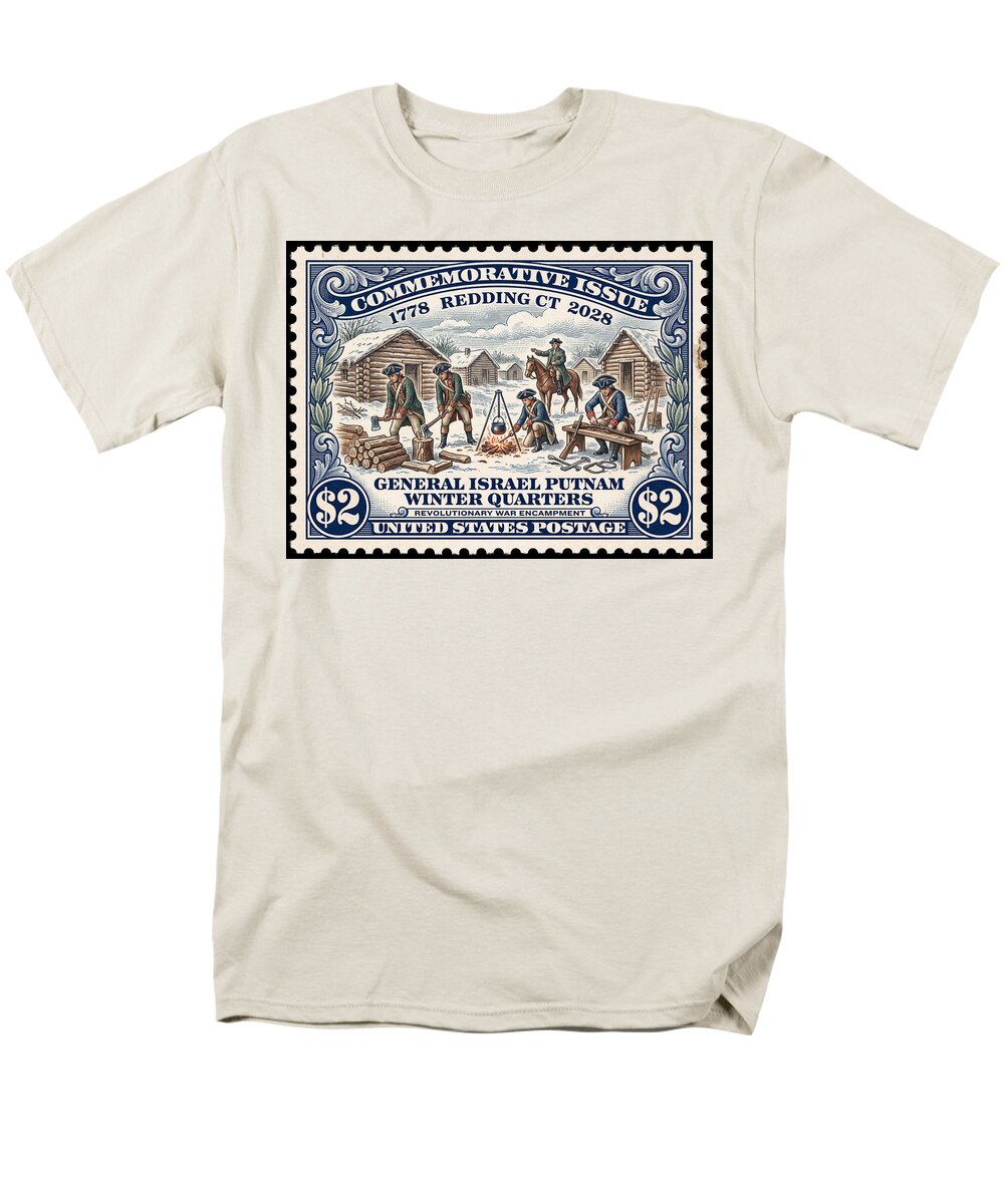 Gen. Putnam at Redding $2 - Men's T-Shirt  (Regular Fit)