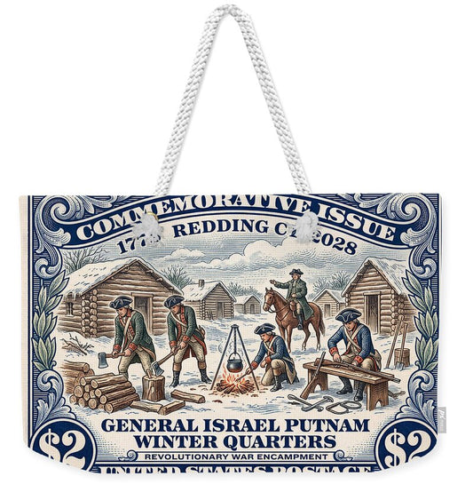 Gen. Putnam at Redding $2 - Weekender Tote Bag