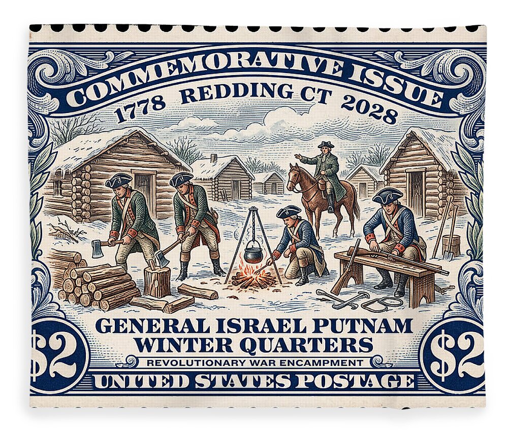 Gen. Putnam at Redding $2 - Blanket