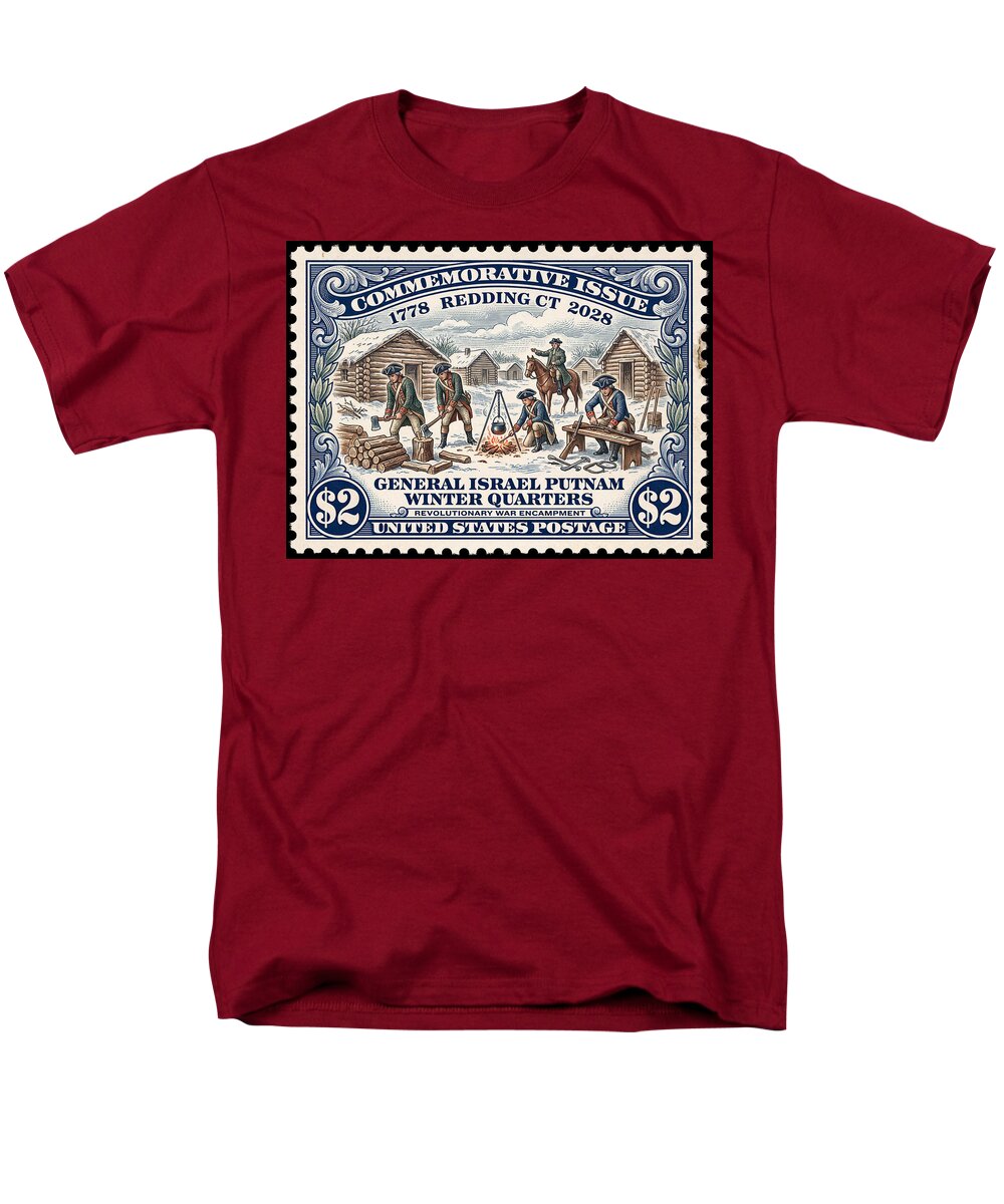 Gen. Putnam at Redding $2 - Men's T-Shirt  (Regular Fit)