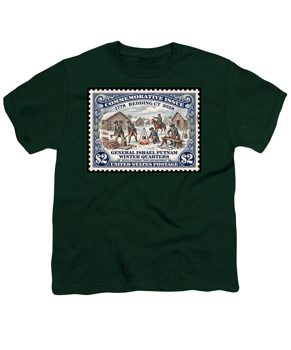 Gen. Putnam at Redding $2 - Youth T-Shirt