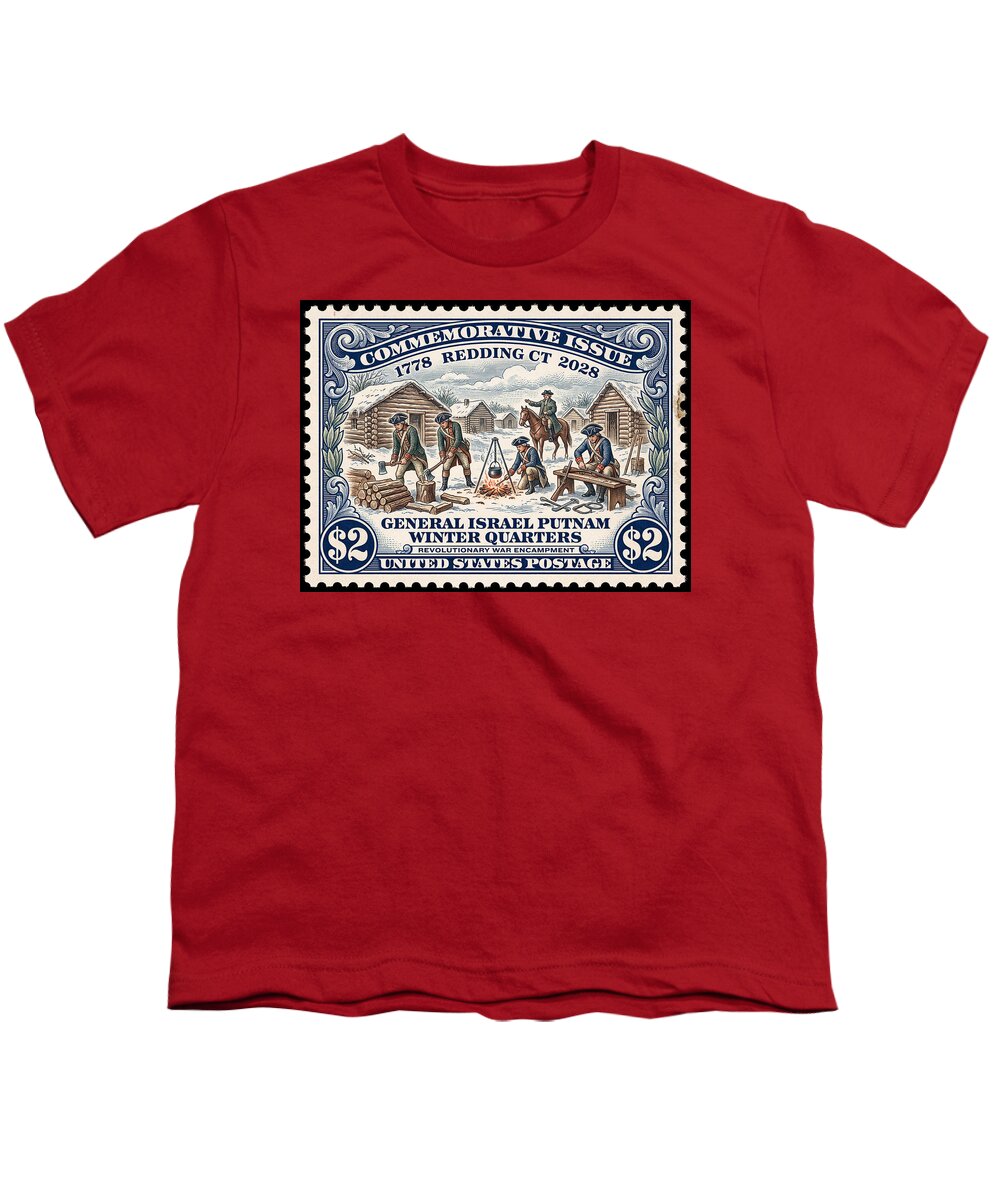 Gen. Putnam at Redding $2 - Youth T-Shirt