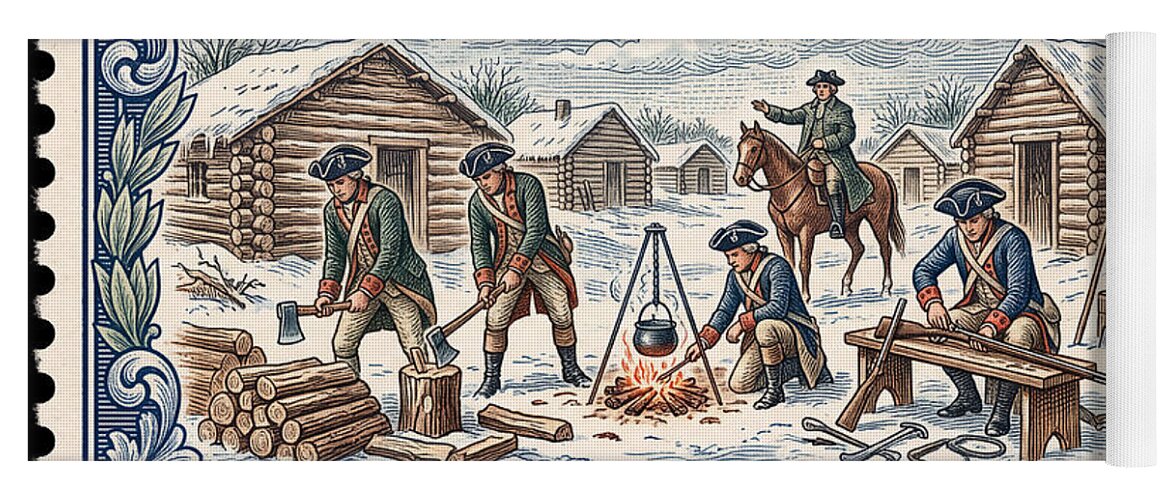 Gen. Putnam at Redding $2 - Yoga Mat