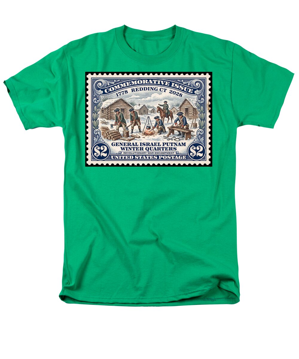 Gen. Putnam at Redding $2 - Men's T-Shirt  (Regular Fit)