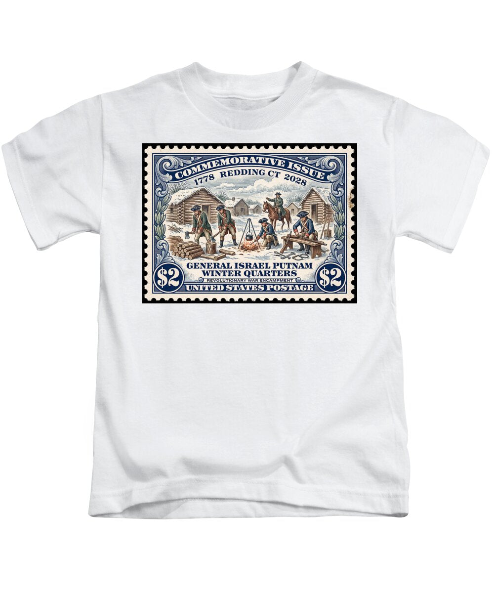 Gen. Putnam at Redding $2 - Kids T-Shirt