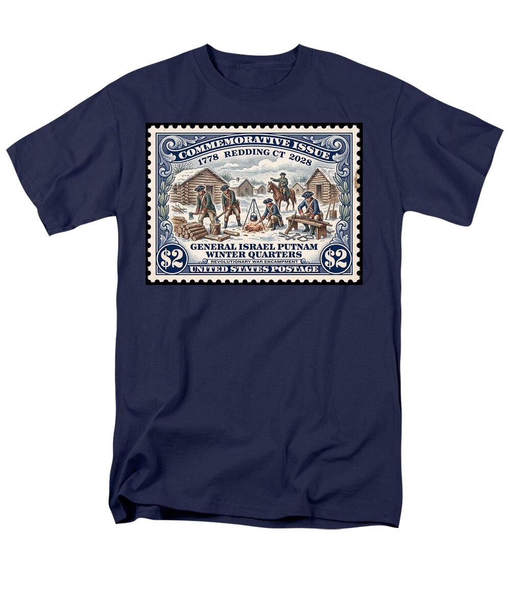 Gen. Putnam at Redding $2 - Men's T-Shirt  (Regular Fit)